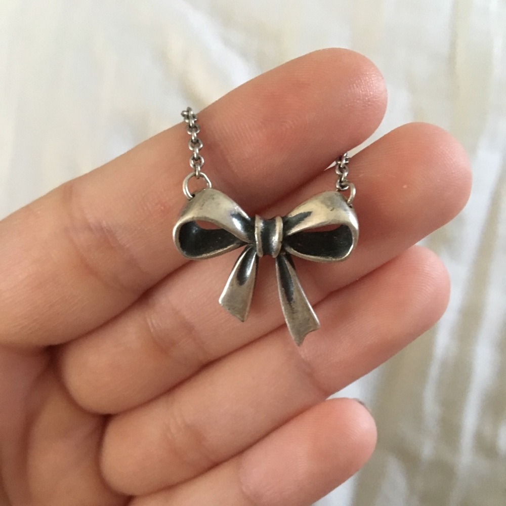 James Avery Bow Necklace